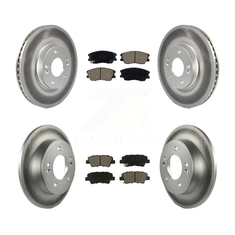 Transit Auto KGC-102530 Disc Brake Kit for 2017-2019 Kia Soul - Front and Rear