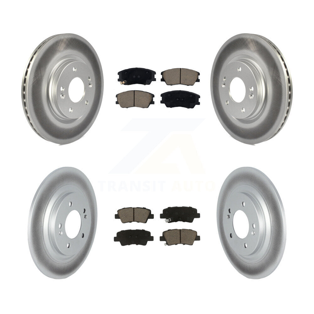 Transit Auto KGC-102531 Disc Brake Kit for 2020-2023 Kia Soul EV - Front and Rear