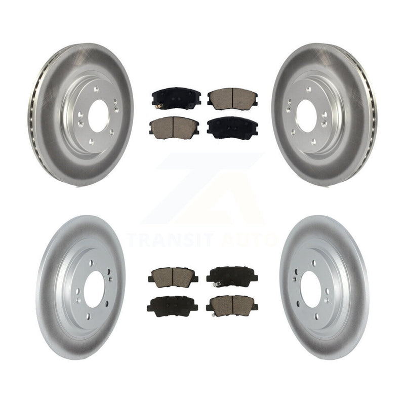 Transit Auto KGC-102531 Disc Brake Kit for 2020-2023 Kia Soul EV - Front and Rear