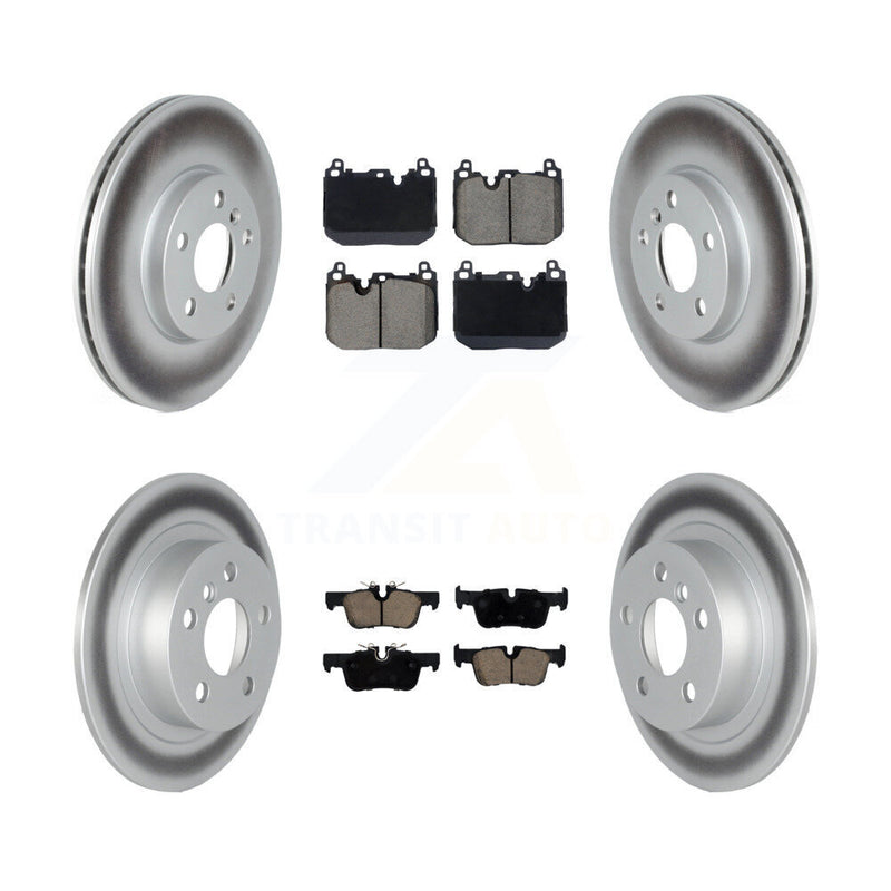 Transit Auto KGC-102533 Disc Brake Kit for 2017-2020 Mini Cooper Clubman - Front and Rear
