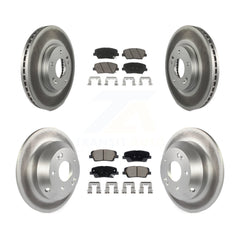 Transit Auto KGC-102534 Disc Brake Kit for 2010-2013 Kia Sorento, Hyundai Santa Fe - Front and Rear