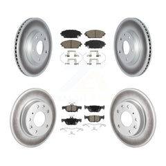 Transit Auto KGC-102537 Disc Brake Kit for 2020-2023 Mazda CX-30 - Front and Rear