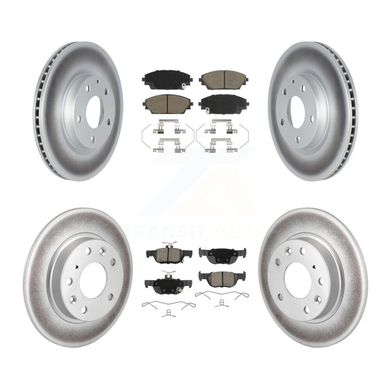 Transit Auto KGC-102537 Disc Brake Kit for 2020-2023 Mazda CX-30 - Front and Rear