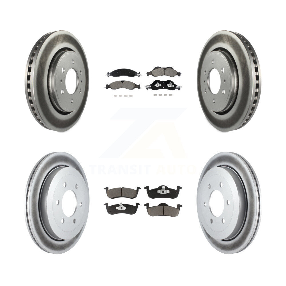 Transit Auto KGC-102539 Disc Brake Kit for 2007-2009 Ford Expedition, Lincoln Navigator - Front and Rear
