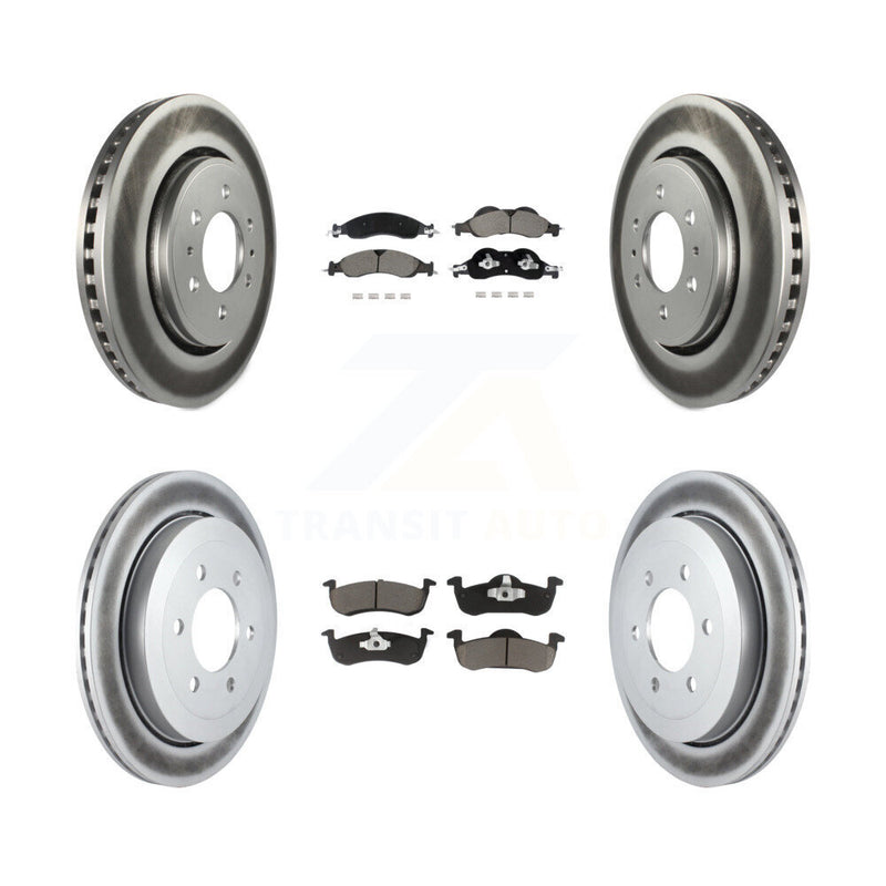 Transit Auto KGC-102539 Disc Brake Kit for 2007-2009 Ford Expedition, Lincoln Navigator - Front and Rear