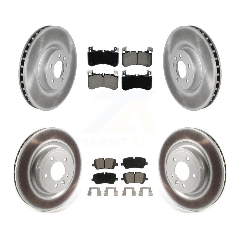 Transit Auto KGC-102540 Disc Brake Kit for 2018 Land Rover Range Rover - Front and Rear