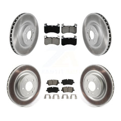 Transit Auto KGC-102540 Disc Brake Kit for 2018 Land Rover Range Rover - Front and Rear