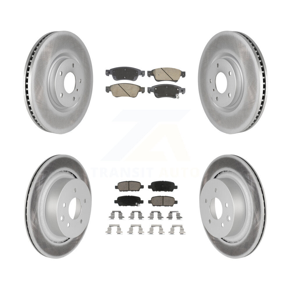 Transit Auto KGC-102543 Disc Brake Kit for 2007-2015 INFINITI Q60, INFINITI G35 - Front and Rear