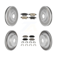 Transit Auto KGC-102543 Disc Brake Kit for 2007-2015 INFINITI Q60, INFINITI G35 - Front and Rear