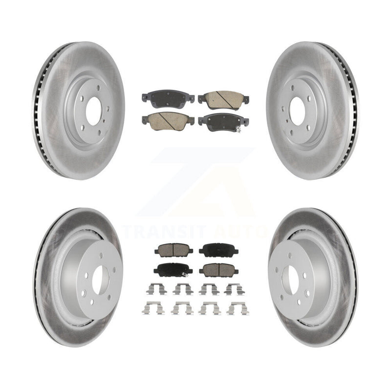 Transit Auto KGC-102543 Disc Brake Kit for 2007-2015 INFINITI Q60, INFINITI G35 - Front and Rear