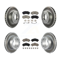 Transit Auto KGC-102545 Disc Brake Kit for 2007-2018 Freightliner Sprinter 3500, Mercedes-Benz Sprinter 3500XD and More - Front and Rear