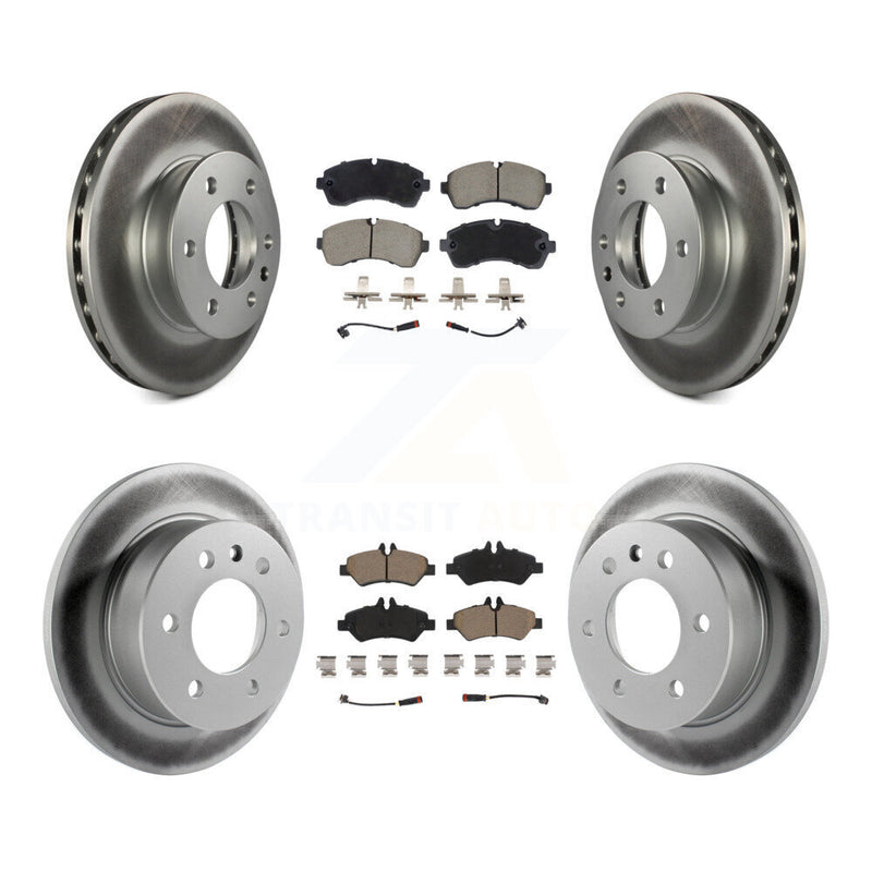 Transit Auto KGC-102548 Disc Brake Kit for 2007-2018 Freightliner Sprinter 3500, Dodge Sprinter 3500 - Front and Rear