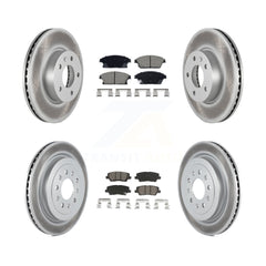 Transit Auto KGC-102549 Disc Brake Kit for 2013-2015 Cadillac ATS - Front and Rear