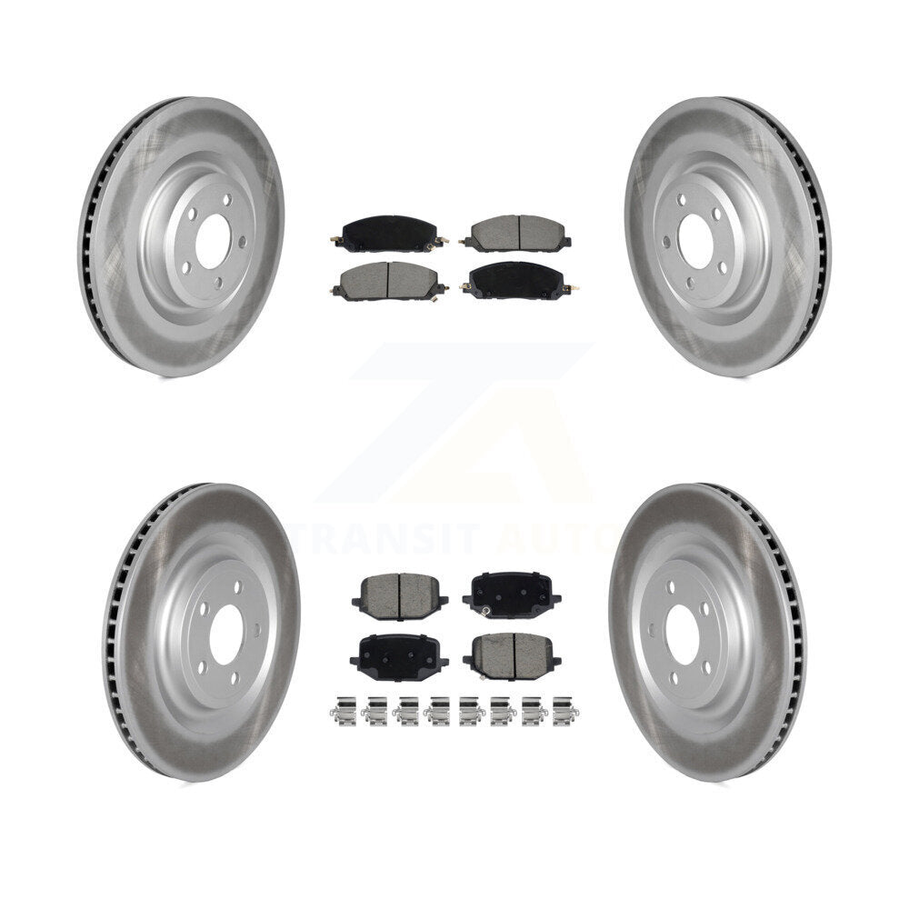 Transit Auto KGC-102550 Disc Brake Kit for 2020-2023 Lincoln Aviator, Ford Police Interceptor Utility - Front and Rear