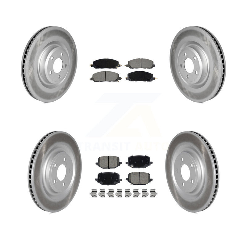 Transit Auto KGC-102550 Disc Brake Kit for 2020-2023 Lincoln Aviator, Ford Police Interceptor Utility - Front and Rear