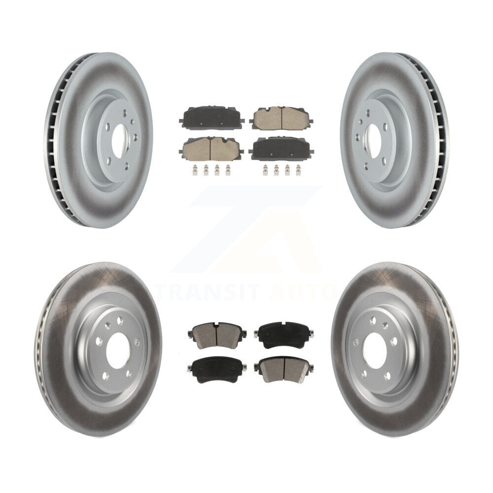 Transit Auto KGC-102551 Disc Brake Kit for 2018-2020 Audi Q5 PHEV, Audi S4 and More - Front and Rear