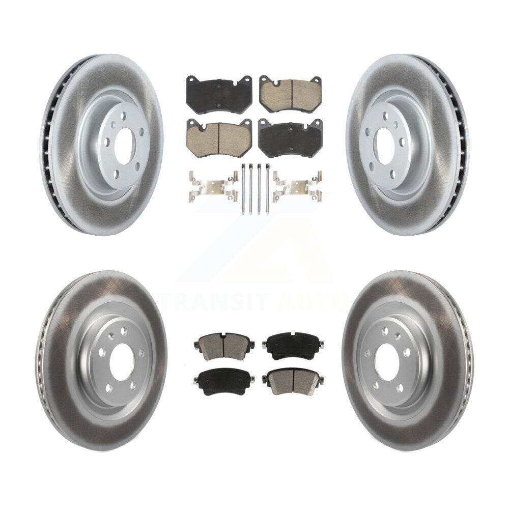 Transit Auto KGC-102552 Disc Brake Kit for 2018 Audi Q5 - Front and Rear