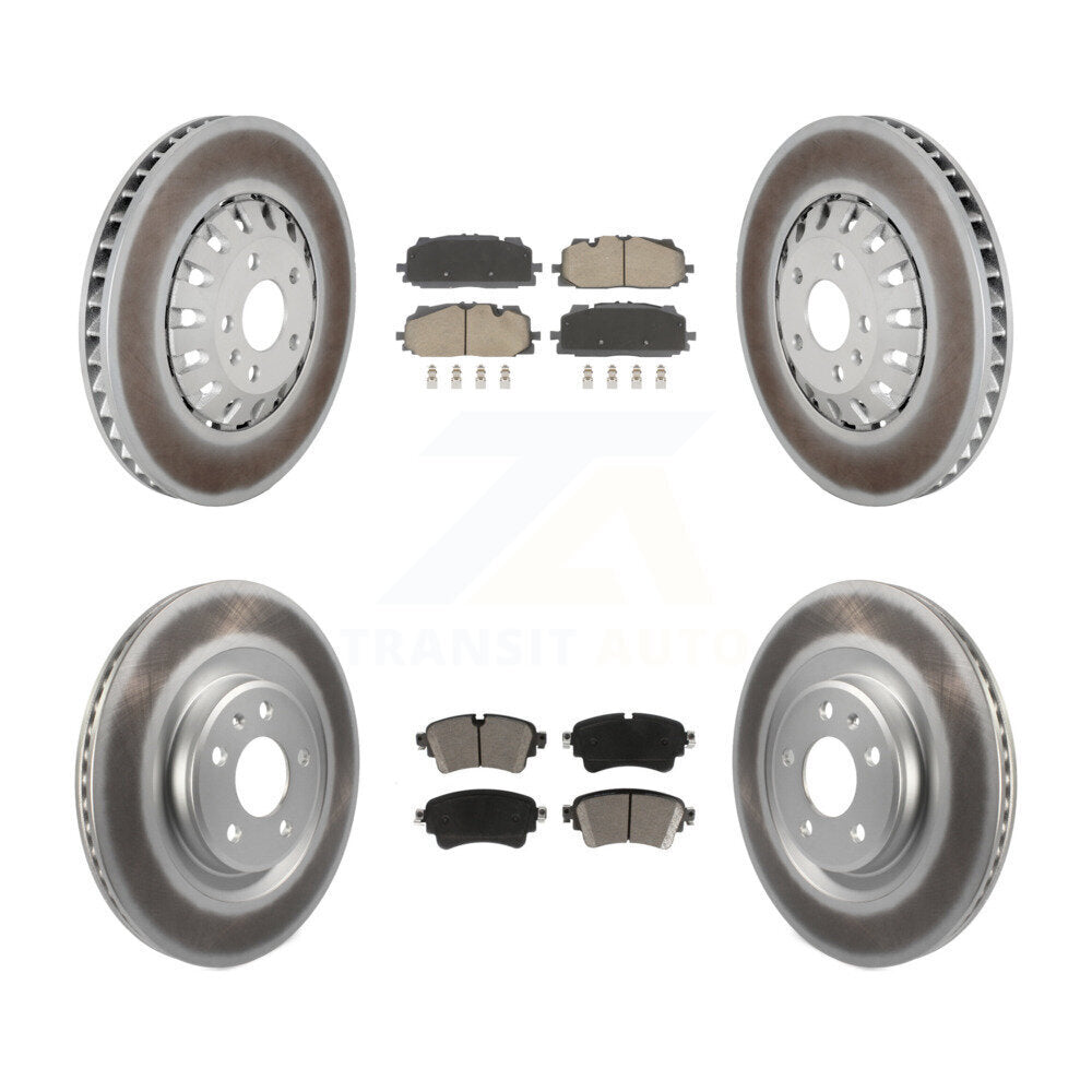 Transit Auto KGC-102553 Disc Brake Kit for 2019-2020 Audi A6 Quattro, Audi A7 Sportback - Front and Rear