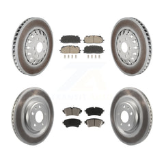 Transit Auto KGC-102553 Disc Brake Kit for 2019-2020 Audi A6 Quattro, Audi A7 Sportback - Front and Rear