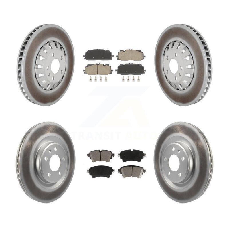 Transit Auto KGC-102553 Disc Brake Kit for 2019-2020 Audi A6 Quattro, Audi A7 Sportback - Front and Rear