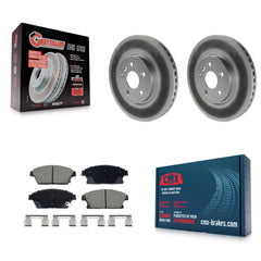 Transit Auto KGC-102567 Disc Brake Kit for 2013-2017 Buick Encore, Chevrolet Trax - Front