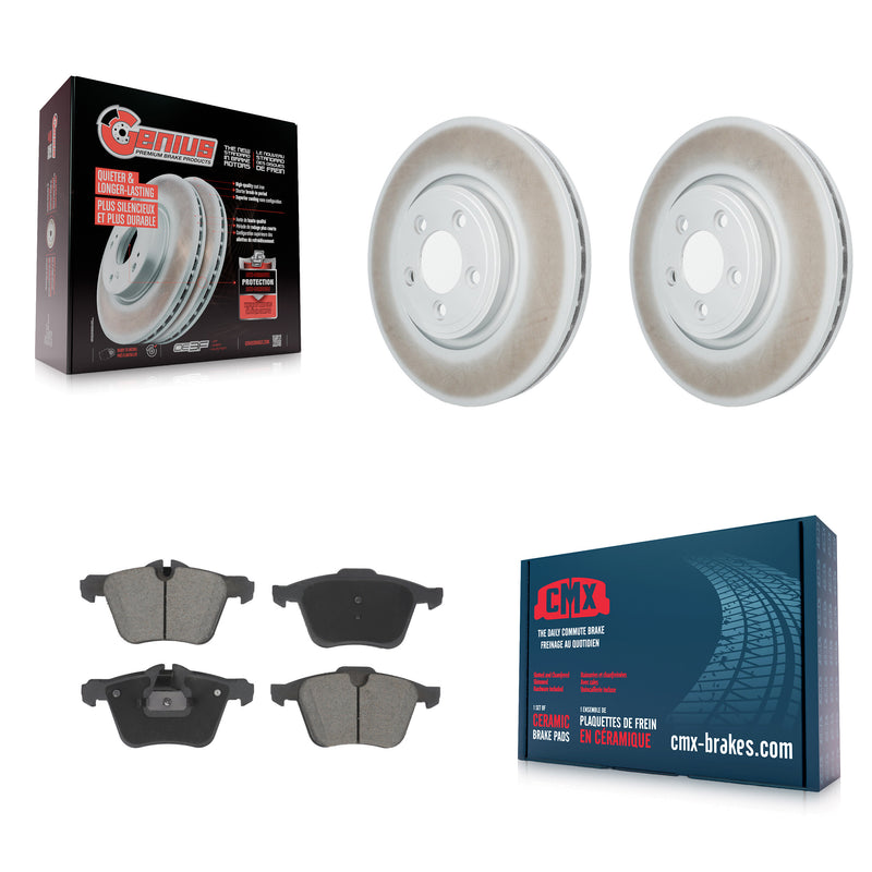 Transit Auto KGC-102572 Disc Brake Kit for 2010 Jaguar XF - Front