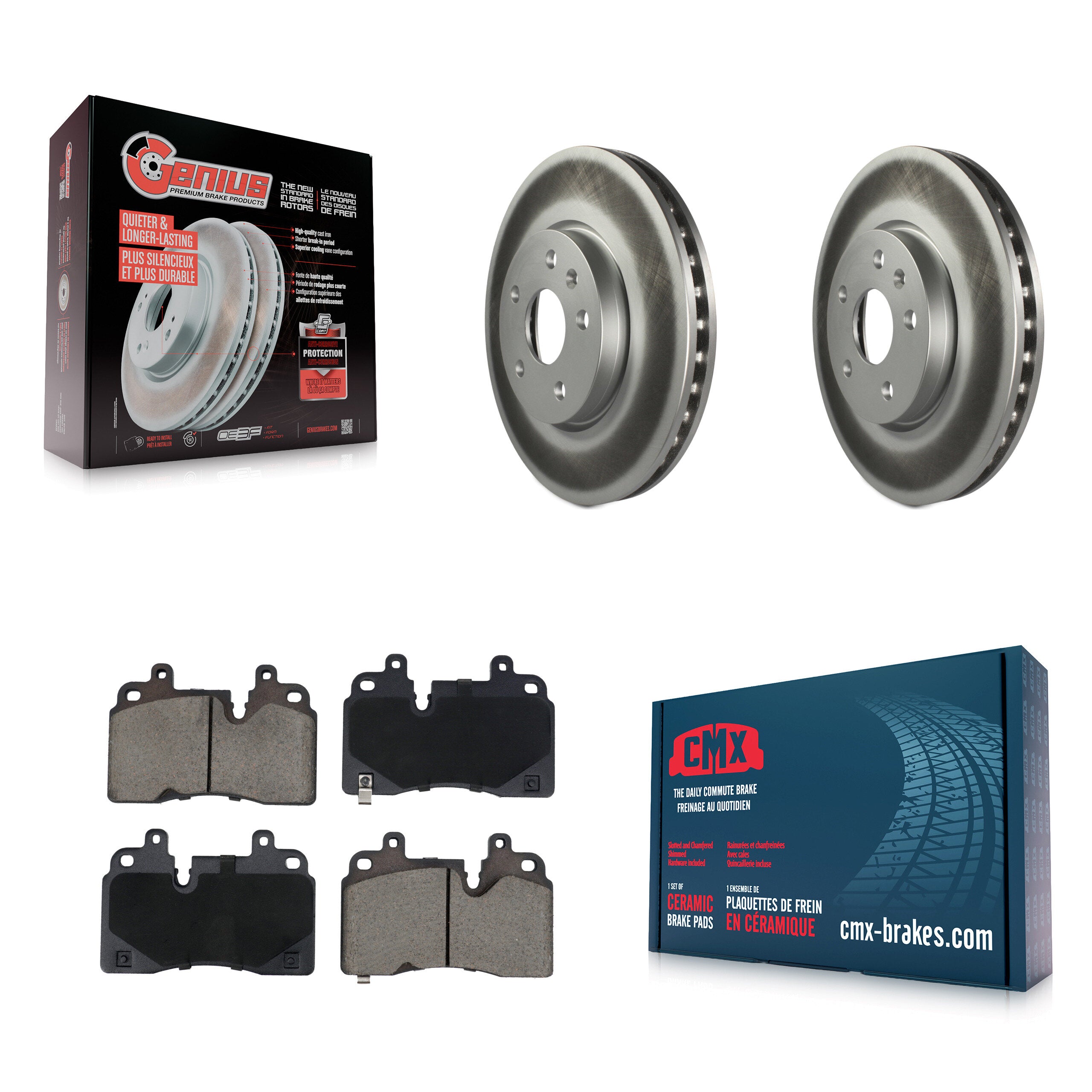 Transit Auto KGC-102578 Disc Brake Kit for 2020-2022 Chevrolet Corvette - Front