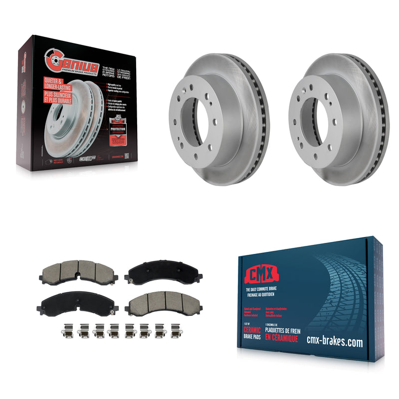 Transit Auto KGC-102580 Disc Brake Kit for 2020-2024 Chevrolet Silverado 2500 HD, Chevrolet Silverado 3500 HD and More - Front