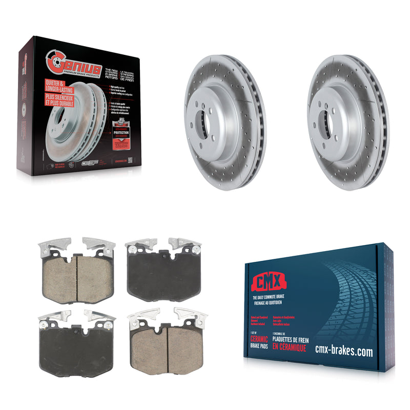Transit Auto KGC-102584 Disc Brake Kit for 2019 BMW 330i - Front