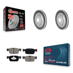 Transit Auto KGC-102592 Disc Brake Kit for 2017-2022 Volvo S60, Volvo S90 and More - Front