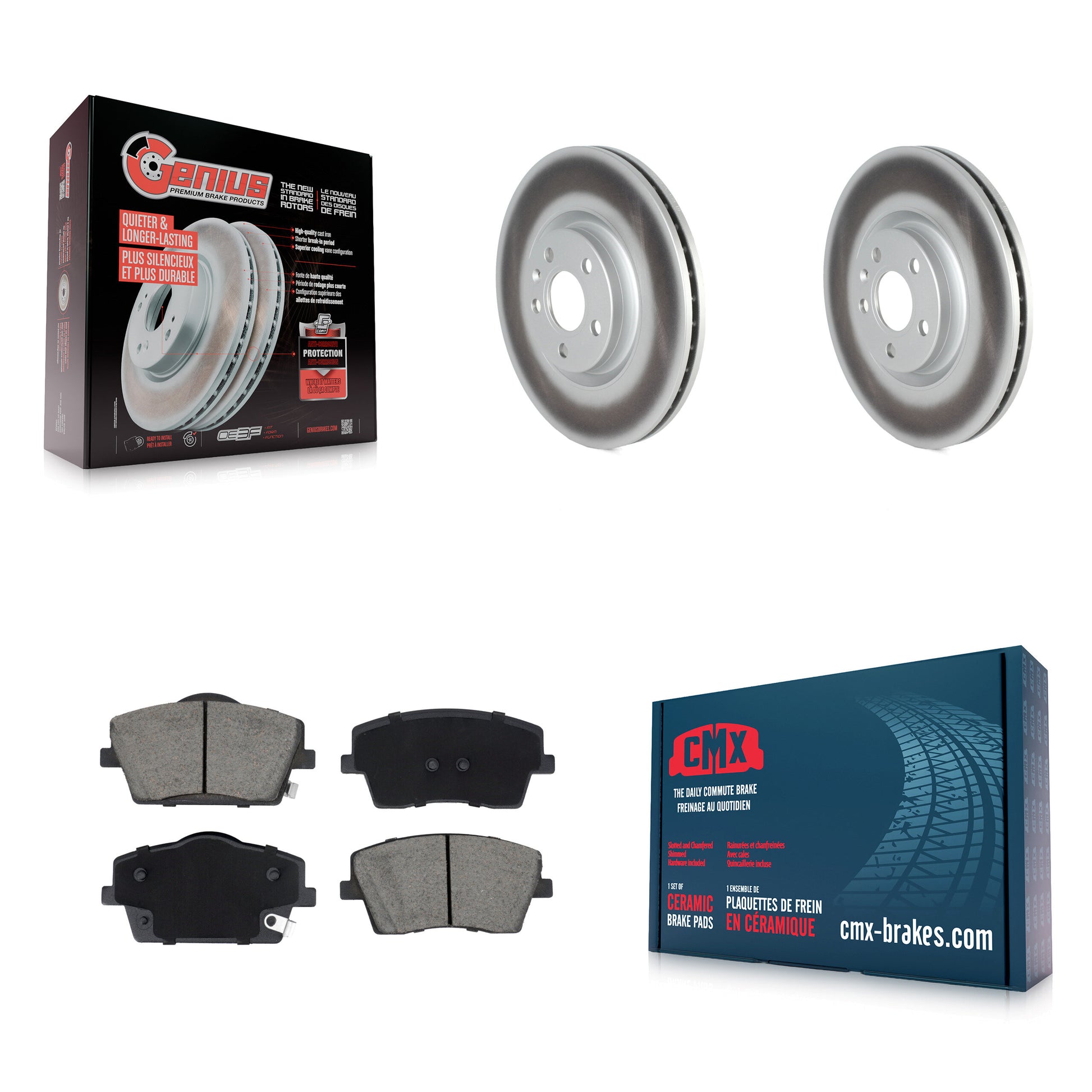 Transit Auto KGC-102594 Disc Brake Kit for 2019-2023 Volvo XC40 - Front