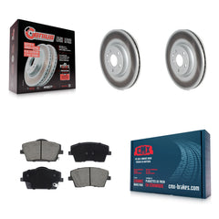 Transit Auto KGC-102594 Disc Brake Kit for 2019-2023 Volvo XC40 - Front