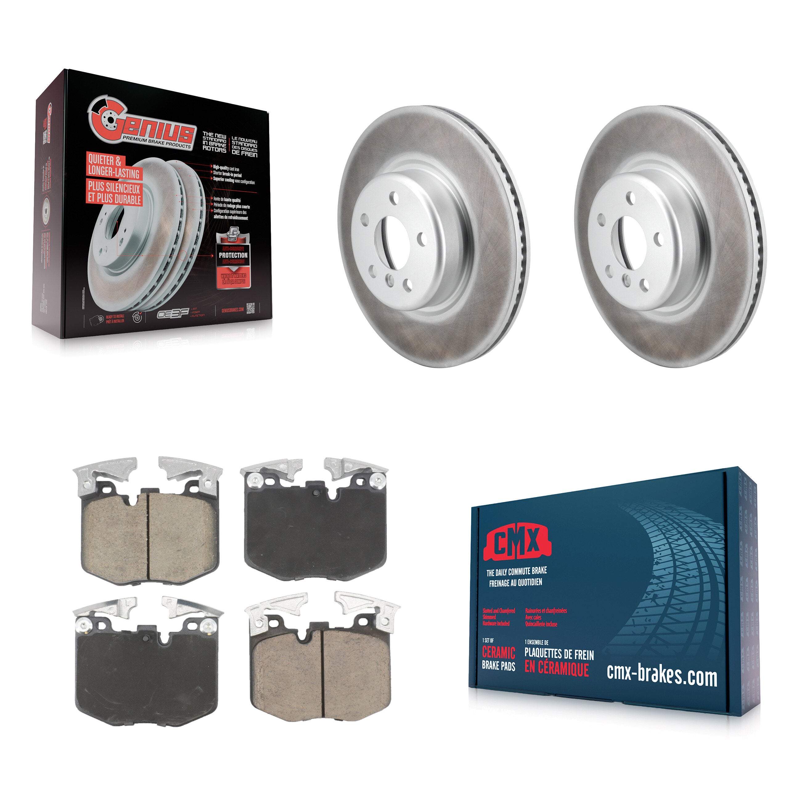 Transit Auto KGC-102601 Disc Brake Kit for 2021-2023 Toyota GR Supra - Front