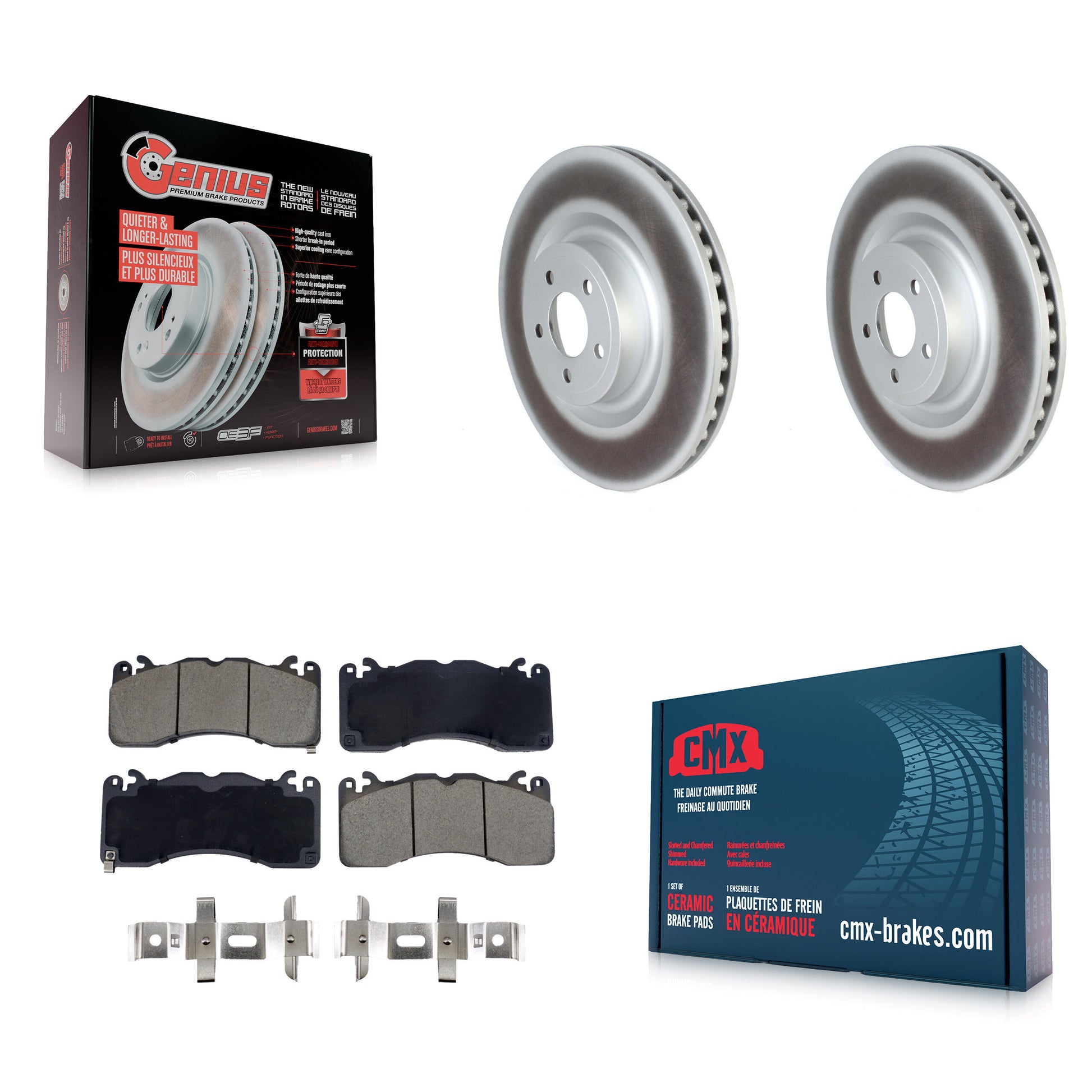 Transit Auto KGC-102609 Disc Brake Kit for 2015-2022 Ford Mustang - Front
