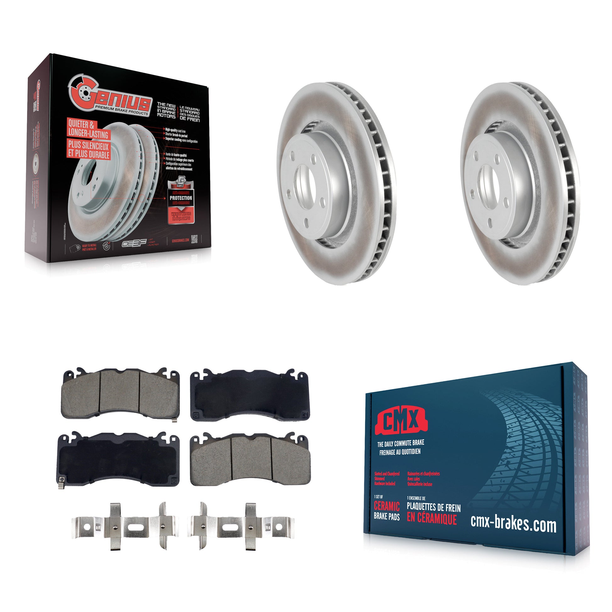Transit Auto KGC-102610 Disc Brake Kit for 2015 Ford Mustang - Front