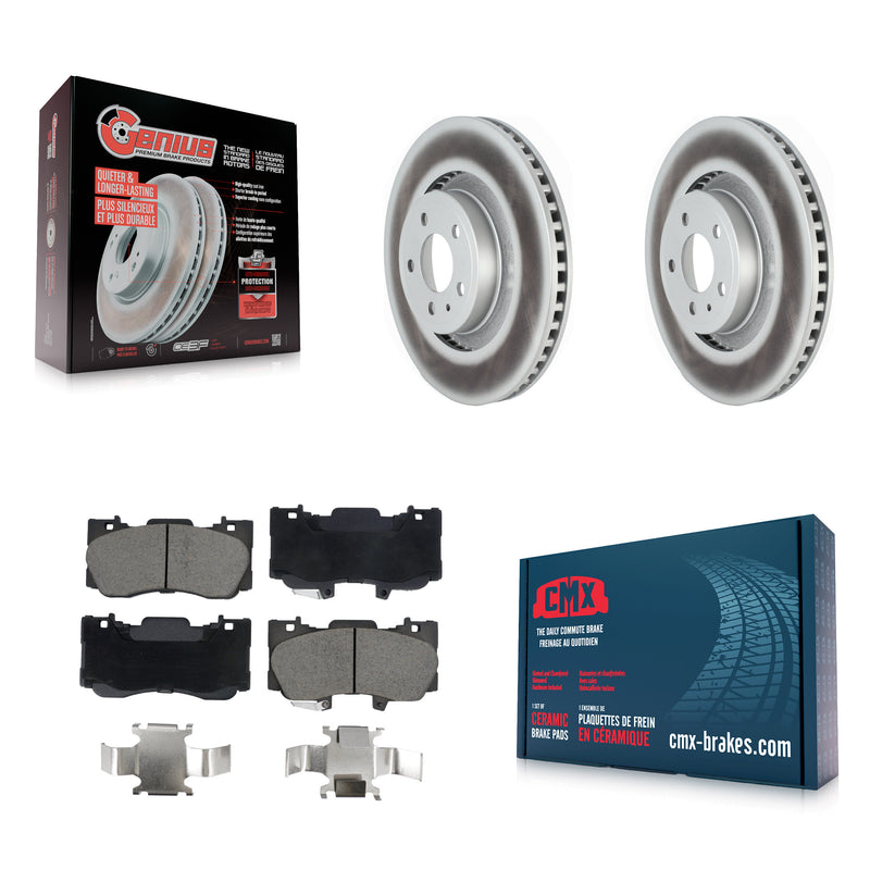 Transit Auto KGC-102611 Disc Brake Kit for 2015-2019 Ford Mustang - Front