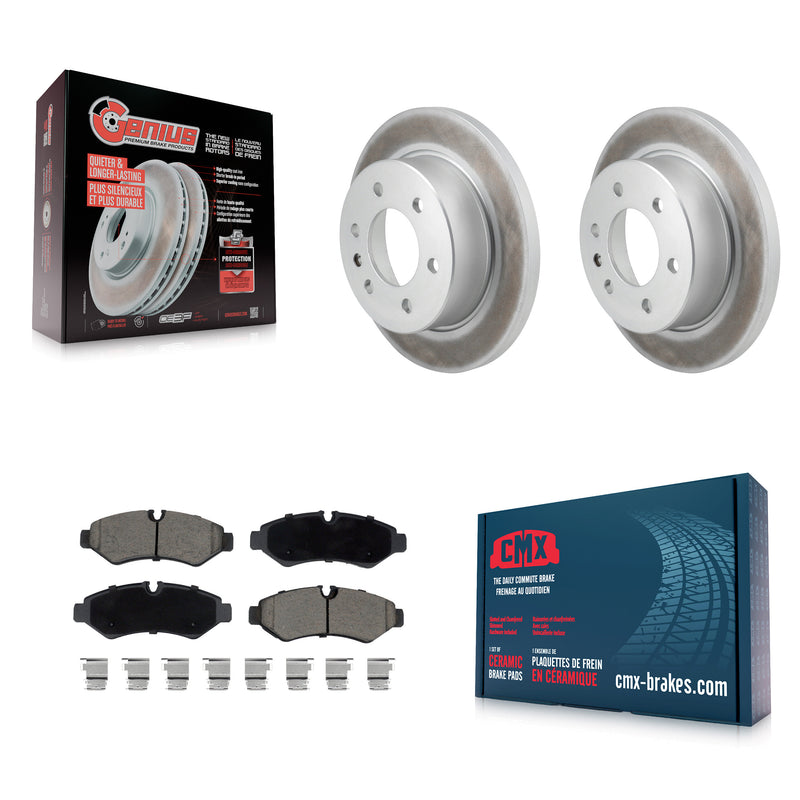 Transit Auto KGC-102617 Disc Brake Kit for 2019-2024 Mercedes-Benz Sprinter 3500, Freightliner Sprinter 2500 and More - Rear