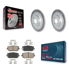 Transit Auto KGC-102624 Disc Brake Kit for 2016-2020 Fiat 124 Spider, Mazda MX-5 Miata - Rear