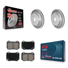 Transit Auto KGC-102627 Disc Brake Kit for 2018-2021 Subaru WRX STI - Rear