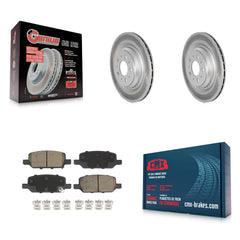 Transit Auto KGC-102629 Disc Brake Kit for 2017-2022 Tesla 3 - Rear