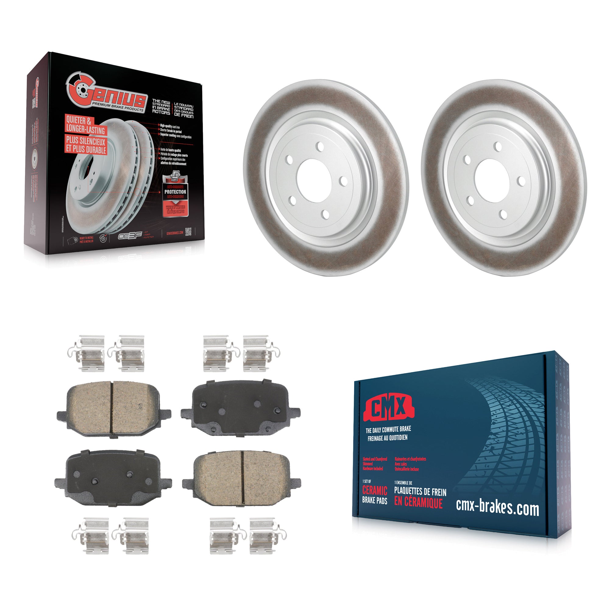 Transit Auto KGC-102634 Disc Brake Kit for 2022-2024 Ford Explorer - Rear