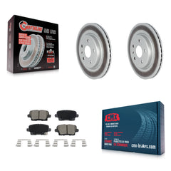 Transit Auto KGC-102647 Disc Brake Kit for 2019-2024 Buick Envision, Cadillac XT4 - Rear