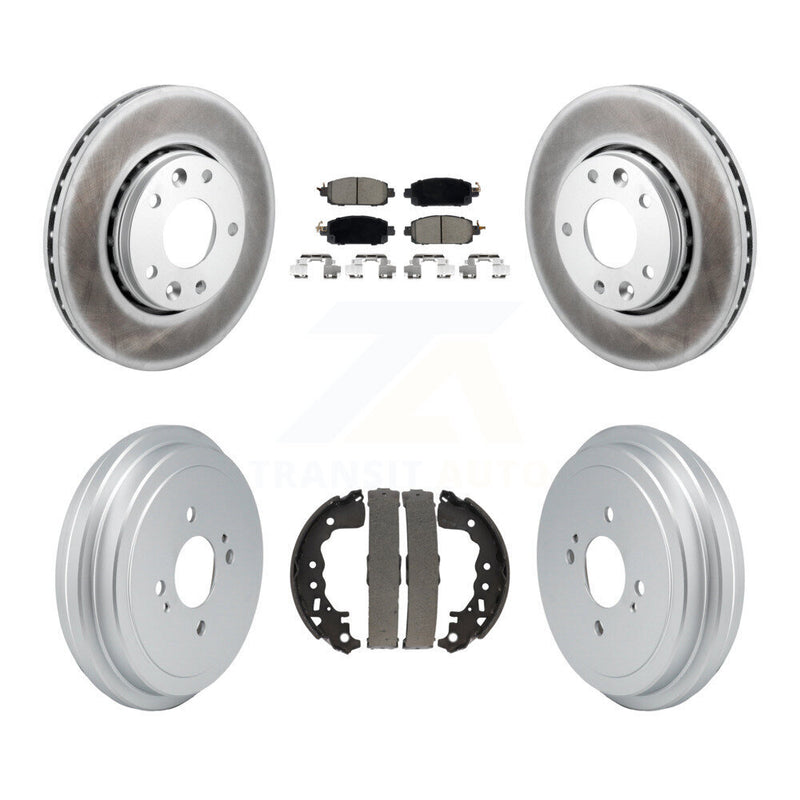Transit Auto KGC-102653 Disc Brake Kit for 2021 Nissan Kicks - Front and Rear