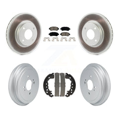 Transit Auto KGC-102655 Disc Brake Kit for 2018-2021 Nissan Kicks, Nissan Versa - Front and Rear