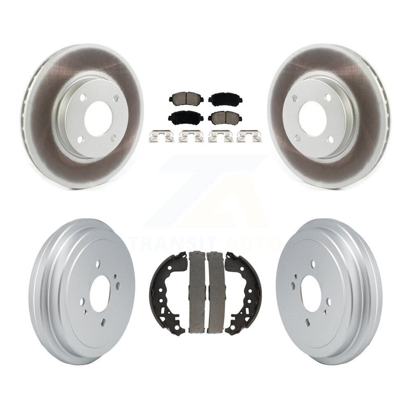 Transit Auto KGC-102655 Disc Brake Kit for 2018-2021 Nissan Kicks, Nissan Versa - Front and Rear