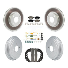 Transit Auto KGC-102656 Disc Brake Kit for 2018-2021 Nissan Kicks, Nissan Versa - Front and Rear