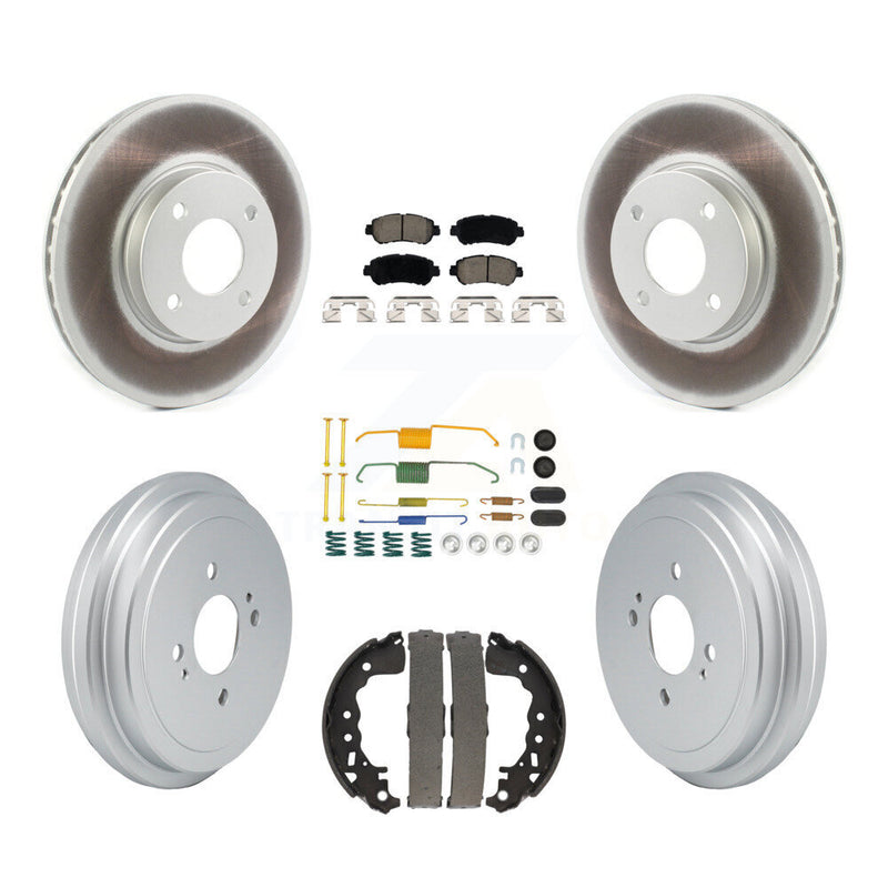 Transit Auto KGC-102656 Disc Brake Kit for 2018-2021 Nissan Kicks, Nissan Versa - Front and Rear