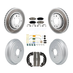 Transit Auto KGC-102657 Disc Brake Kit for 2021 Nissan Kicks - Front and Rear