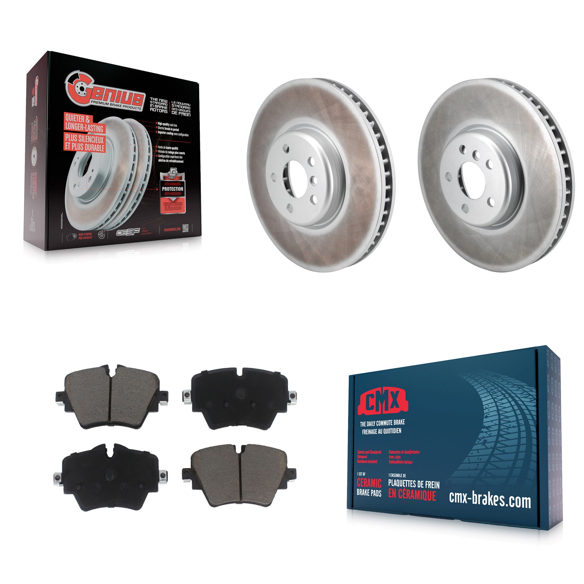 Transit Auto KGC-102664 Disc Brake Kit for 2021 Toyota GR Supra - Front