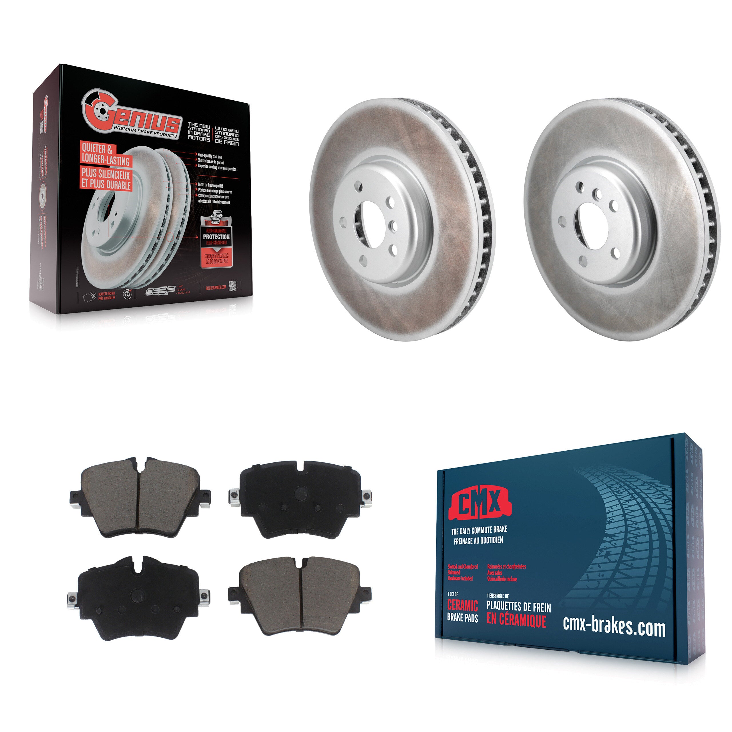 Transit Auto KGC-102664 Disc Brake Kit for 2021 Toyota GR Supra - Front